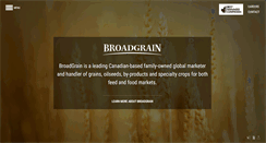 Desktop Screenshot of broadgrain.com